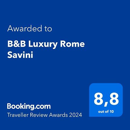 Luxury Rome Savini Guest House Kültér fotó